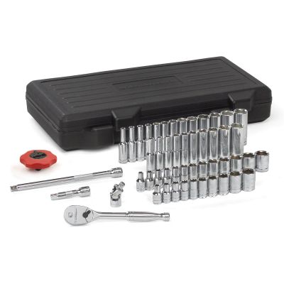 KDT80300 51pc 1/4" DRIVE 6PT SOCKET SET